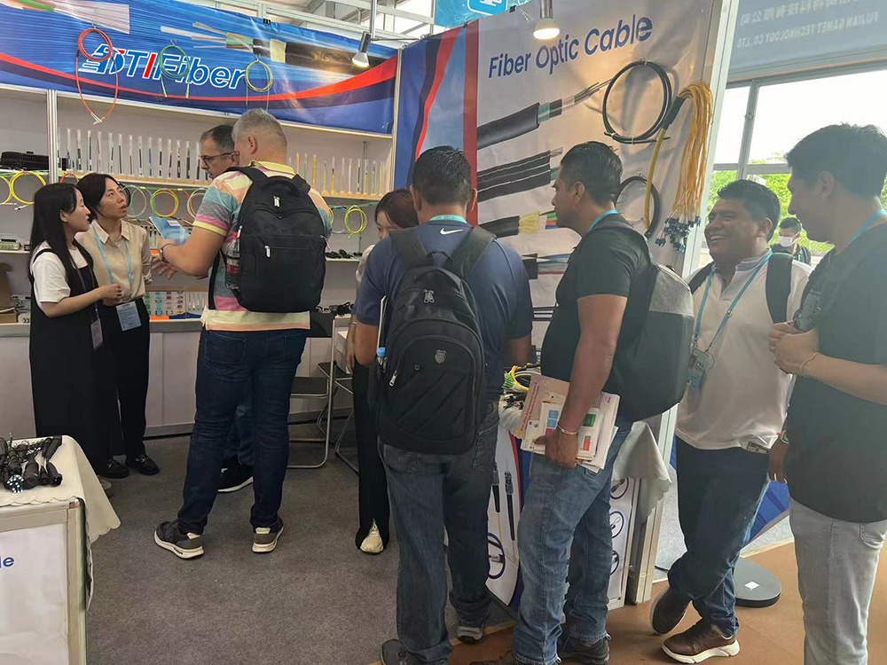 135th Canton Fair fiber patch cord showcase