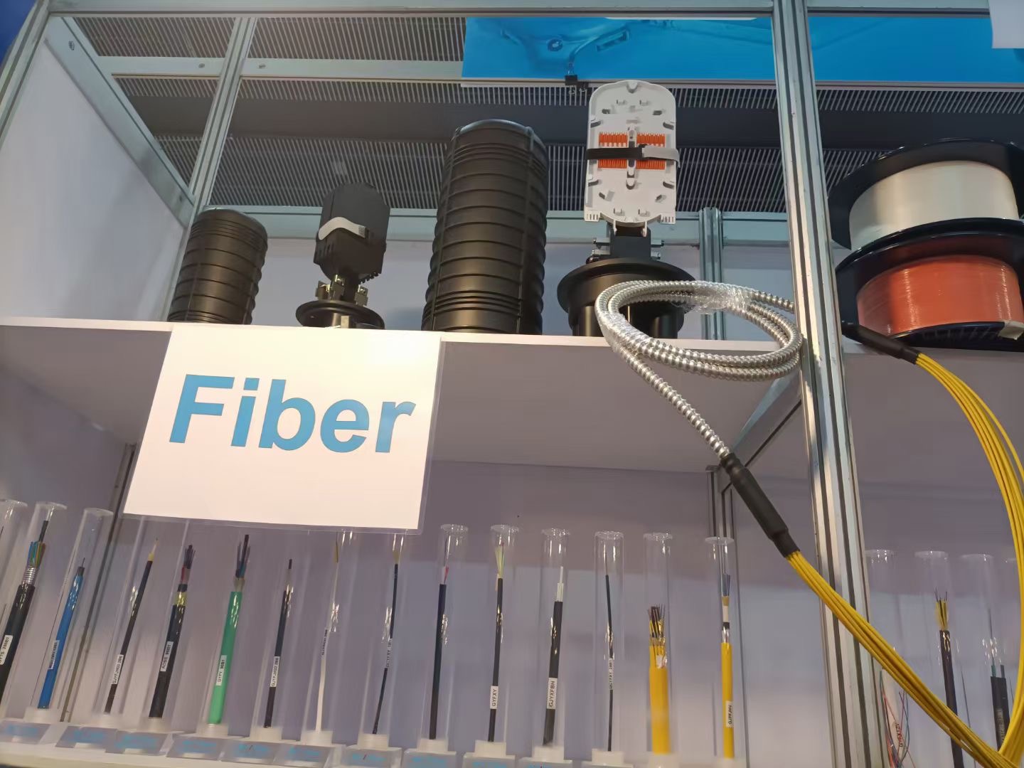 137th Canton Fair MPO MTP assembly samples