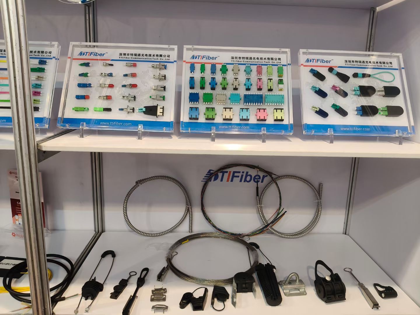 137th Canton Fair outdoor fiber cable