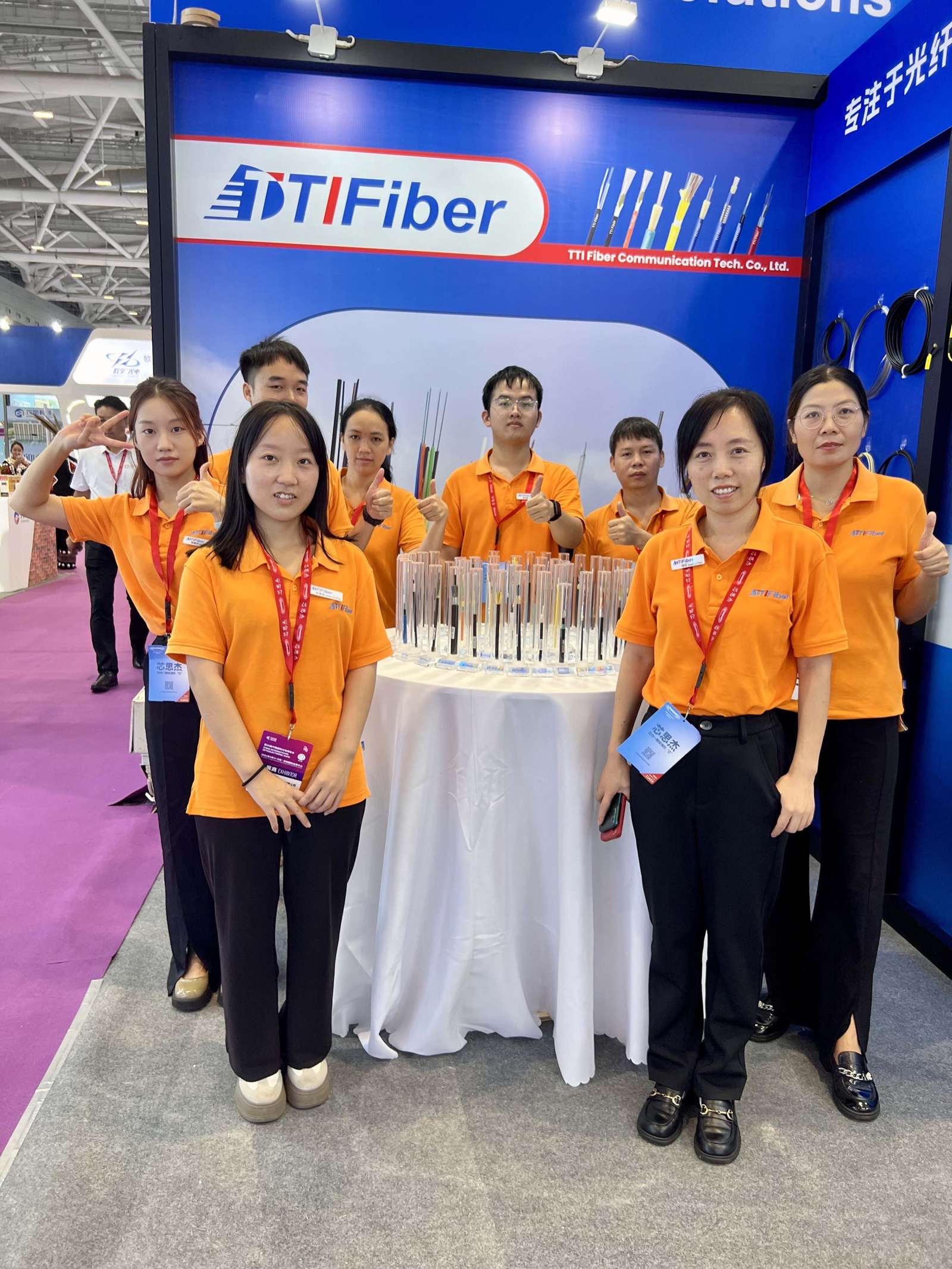 CIOE 2024 patch cord showcase