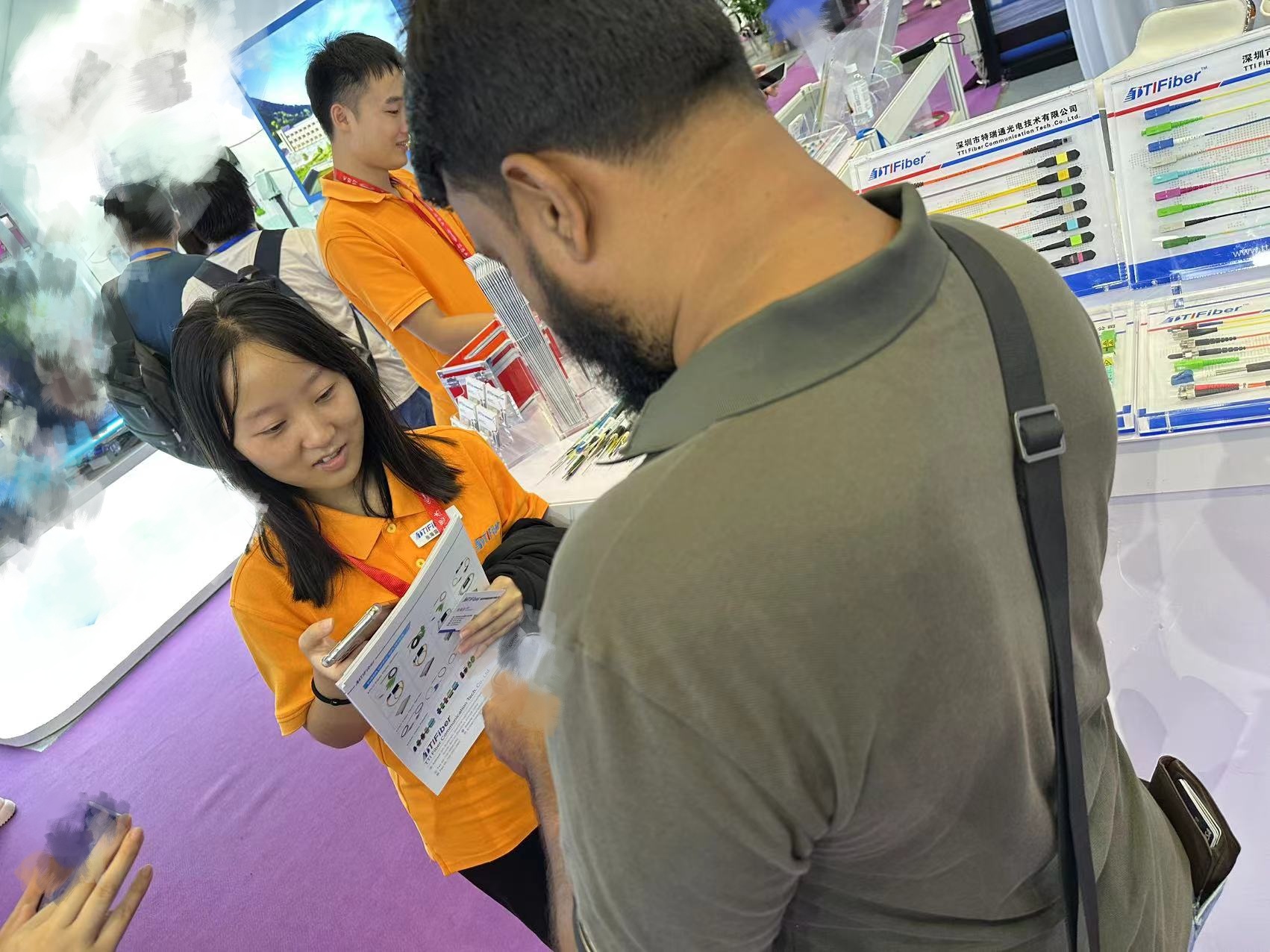 CIOE 2024 splitter demonstration