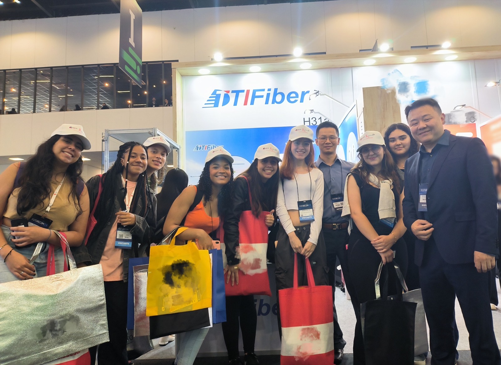 FUTURECOM 2023 booth panorama