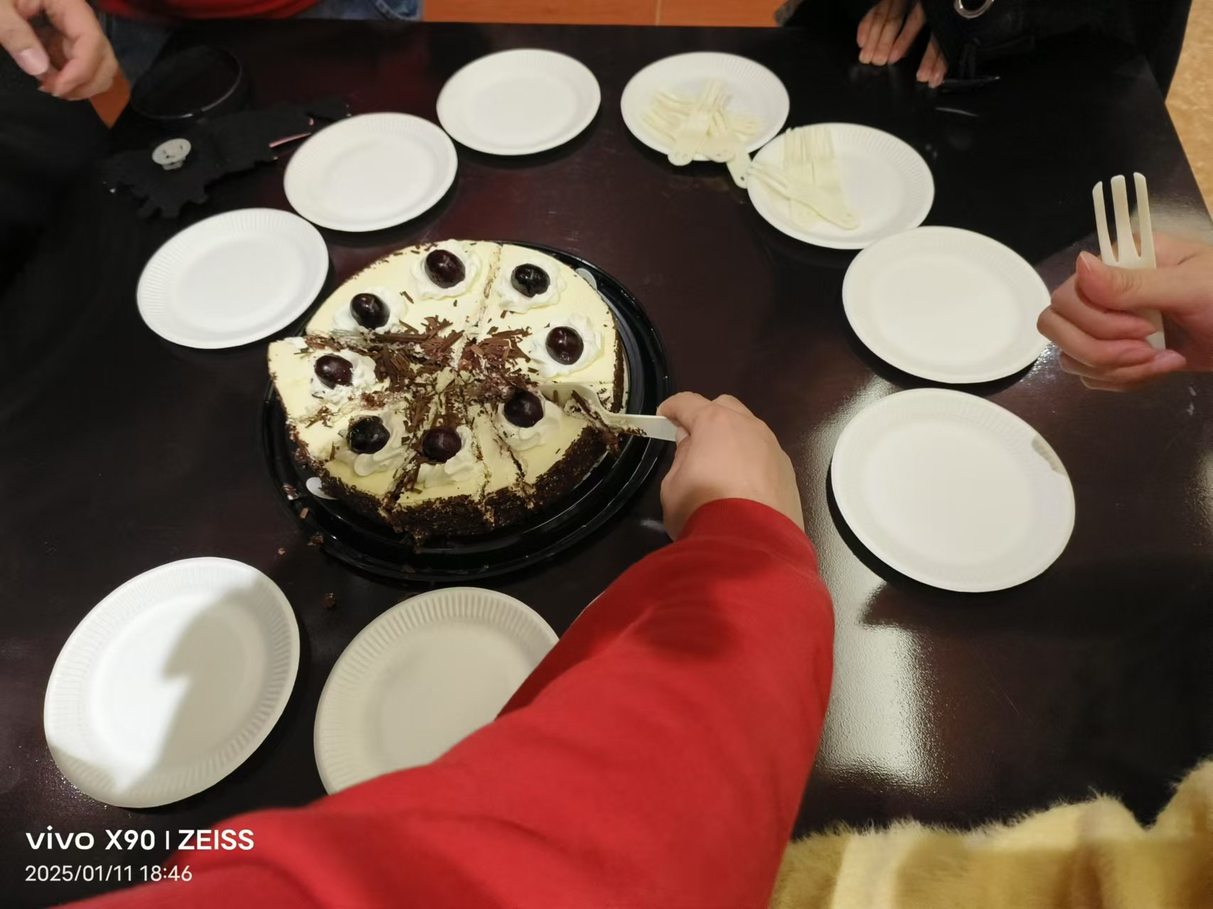 TTI Fiber team celebrating the 2025 annual party together