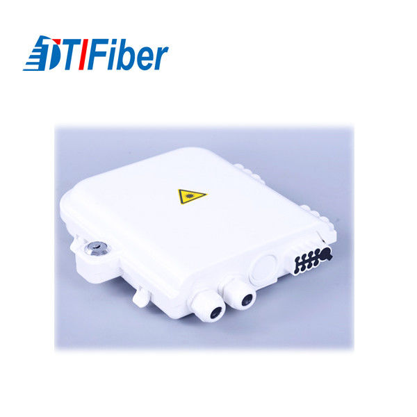 16-port fiber distribution box wall mount front view