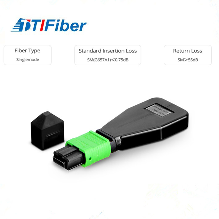 LC fiber optic loopback module multimode OM3