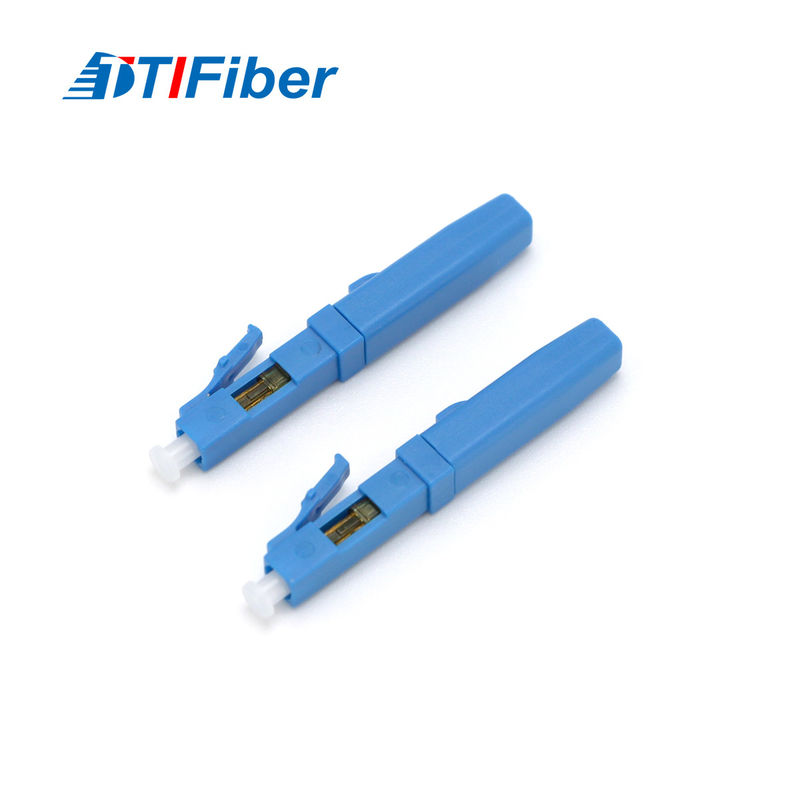 LC fiber optic connector UPC single mode simplex