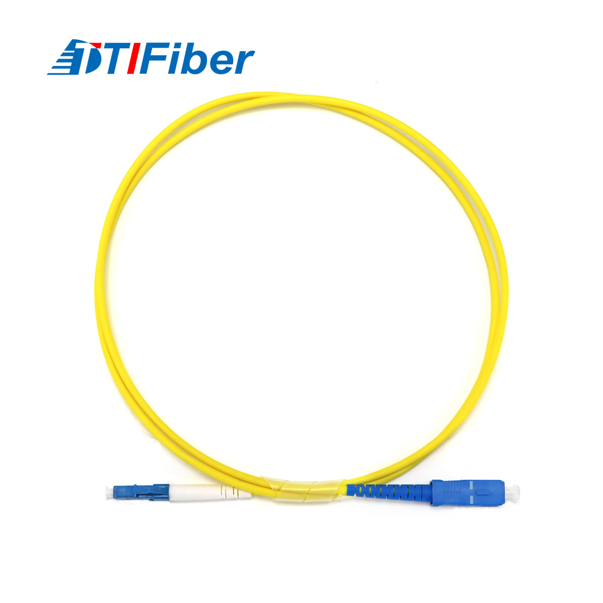 LC to SC single mode hybrid fiber optic patch cord