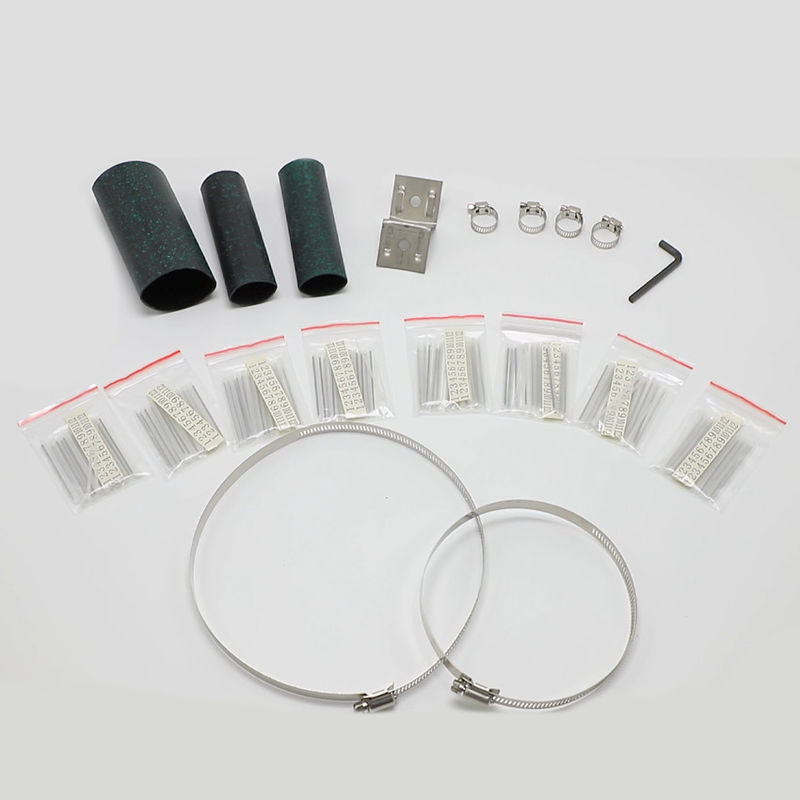 Mini splice closure open showing splice tray inside