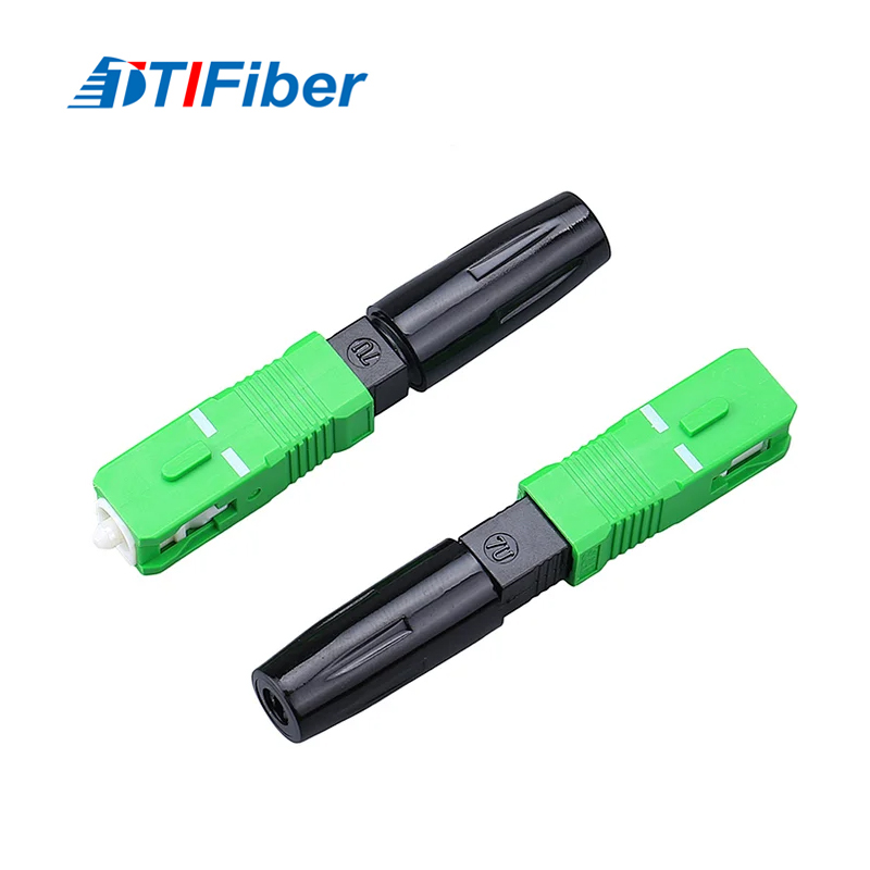 MPO/MTP multi-fiber connector 12-fiber front view