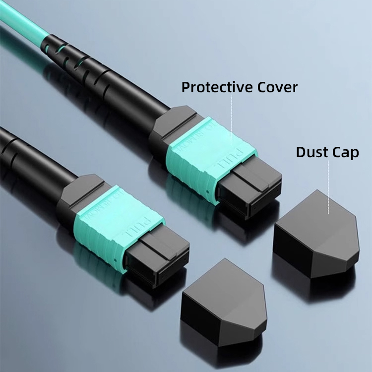 MPO to LC single mode OS2 breakout patch cord fan-out cable