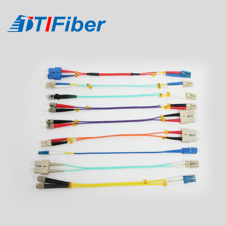 MU fiber optic patch cord miniature SC connector
