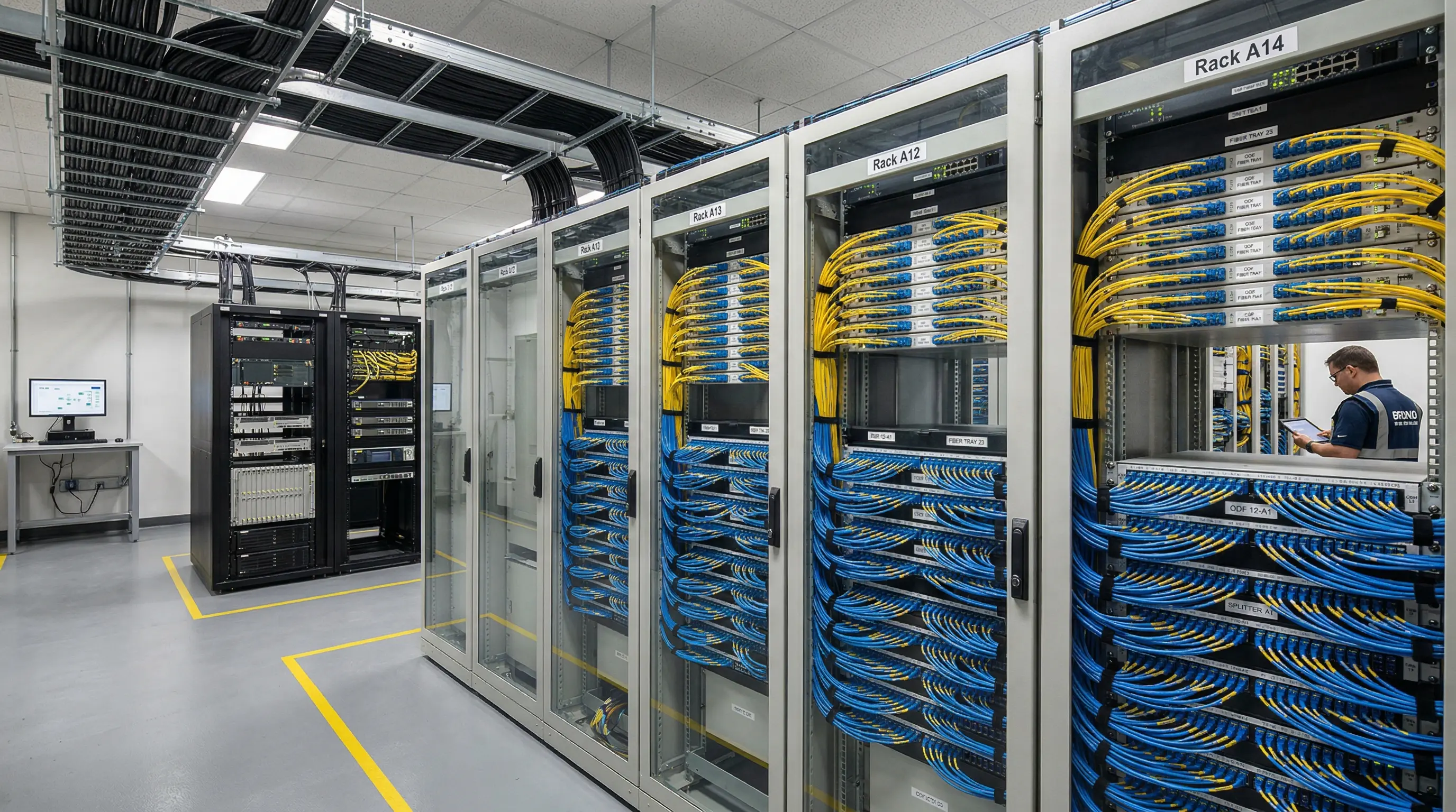 Steel tape armored drop cable protecting fiber in duct installation