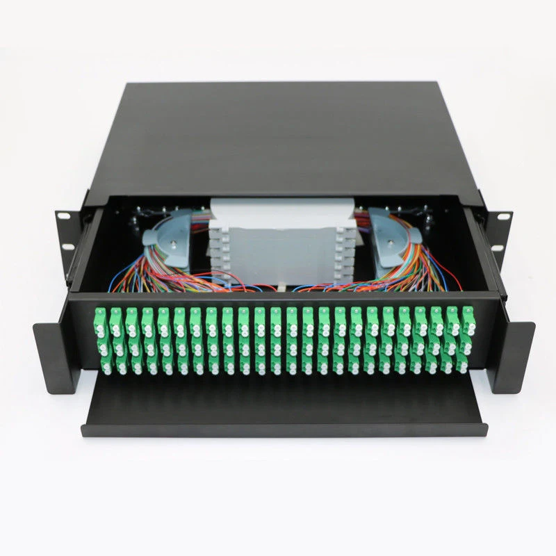 Fiber optic splice tray 24 core with heat shrink holders