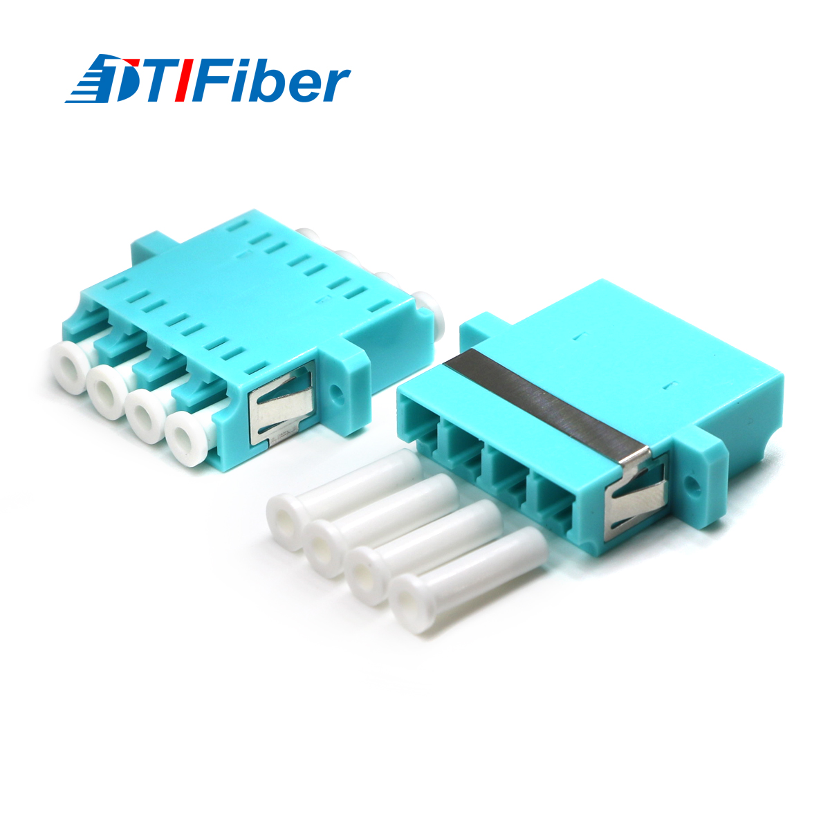 ST fiber optic adapter metal housing bayonet mount