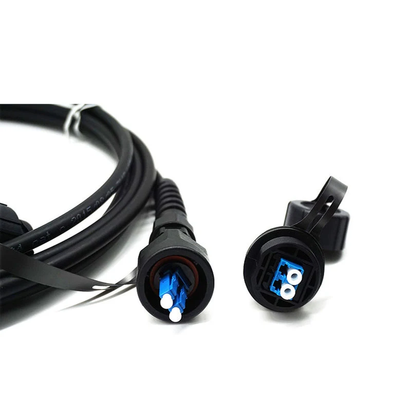 GJA waterproof pigtail cable cross-section showing APL moisture barrier and FRP center